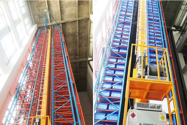 MiniLoad Stacker Crane ASRS Material Box Stacker Craneâ Automatic Storage and Retrieval System