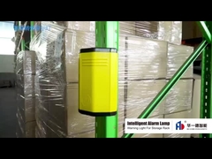 Lâmpada de alarme inteligente Luz de aviso para estante de armazenamento