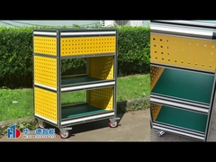 Carrinho de mão A terceira geração de tubo de alumínio de liga de alumínio