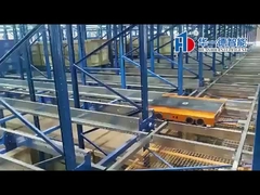 Carrinho de transporte de quatro vias ASRS Sistema automático de armazenamento e recuperação Carrinho de transporte de quatro vias