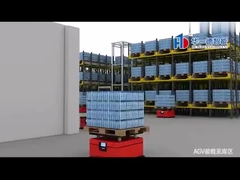 Racking de rádio de quatro vias da canela do armazenamento do armazém do carro da canela da maneira do carro 4 da canela