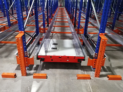 Radio Shuttle Pallet Racking Pallet Runner Rack Armazém Rack de armazenamento
