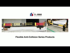 Barreira de segurança de cortina macia dura Barreiras de segurança de tráfego de portão do porto