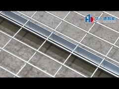 Armazenamento de tamanho padrão Flare Waterfall Soldado aço galvanizado Metal armazenamento rede de arame elétrico para