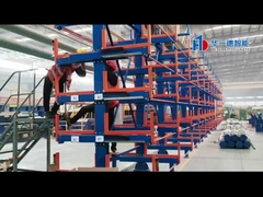 Dispositivo elétrico Telescópica Cantilever Rack Long Steel Pipe Cantilever Racking