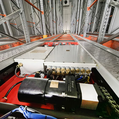 Sistema de estantes para paletes com rádio bidirecional, corredor de paletes, à prova de explosão, armazém