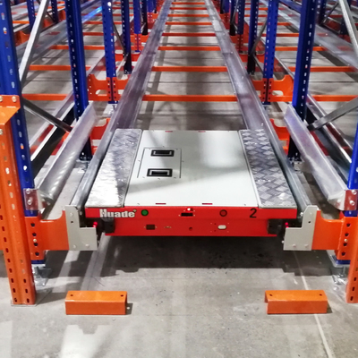 A18: Carrinho de transporte de rádio e empilhadeira (AGV) Sistema totalmente automatizado Fifo Filo Sistema de transporte de rádio Sistema de empilhadeira