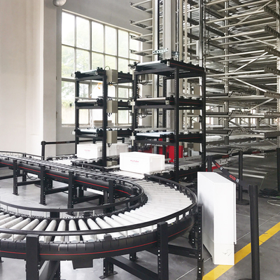 Navio de transporte de vários níveis Miniload stacker guindaste ASRS sistema automático de recolha e recuperação de caixas