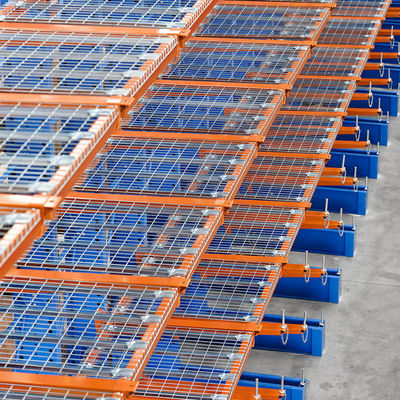 Prateleiras de Paletes para Armazém com Malha de Arame