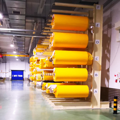 Cantilever Rack Para materiais de rolo Armazém Armazenamento Rack Rack cantilever pesado