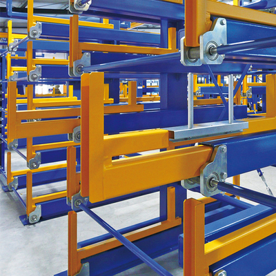 Repositório manual telescópico de cantilever Repositório manual de tipo cranked para materiais longos