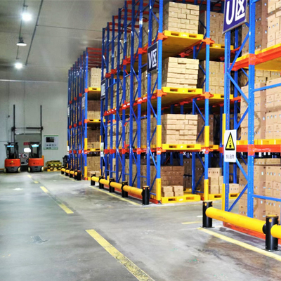 Drive Through Rack Heavy Duty Pallet Rack Drive em prateleiras