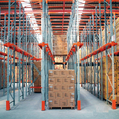 Drive Through Rack Heavy Duty Pallet Rack Drive em prateleiras