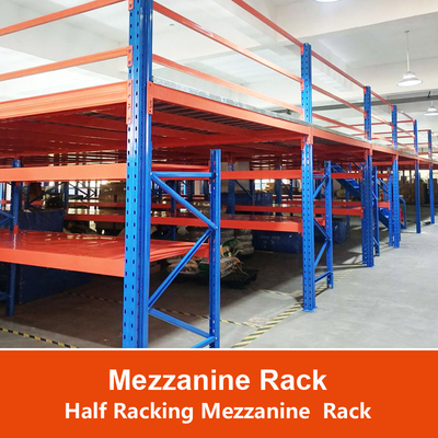 Estantes de mezanino Meia estante de mezanino Estantes de armazenagem de armazém de vários níveis