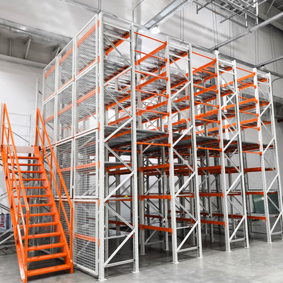 Equipação Mezzanine Equipação completa Sistemas de piso Mezzanine Equipação de vários níveis Armazém de armazenamento Equipação de armazenamento Sistemas de rack de supermercado
