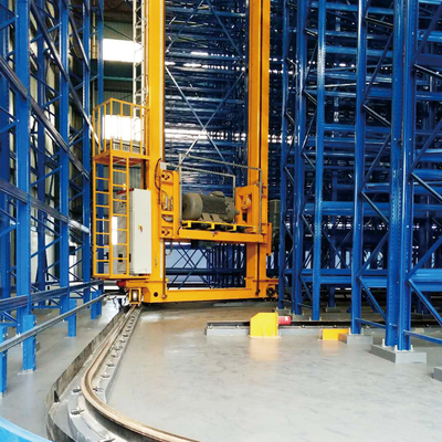 Estacador de paletes pesado AS/RS, sistema automático de armazenamento e recuperação
