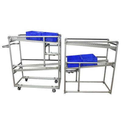 Sistema de armazenamento de tubos de liga de alumínio