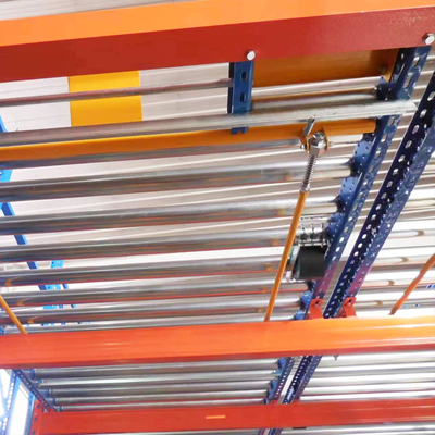 Racks de fluxo de paletes por gravidade Racks de gravidade Racks de armazenamento Racks de armazenamento Racks de gravidade