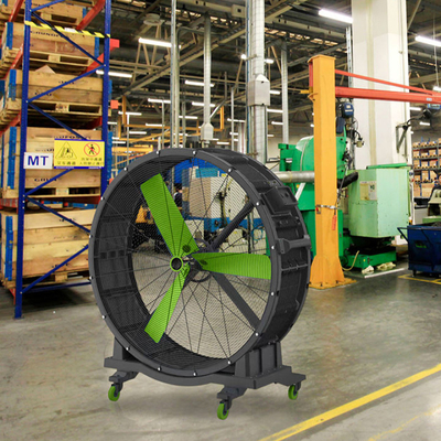 Ventilador industrial de grande dimensão para armazéns Ventiladores HVLS para fábricas Ventiladores DM