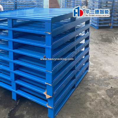 Paletes de aço especiais para barris de produtos químicos Paletes de ferro Paletes de metal para ASRS