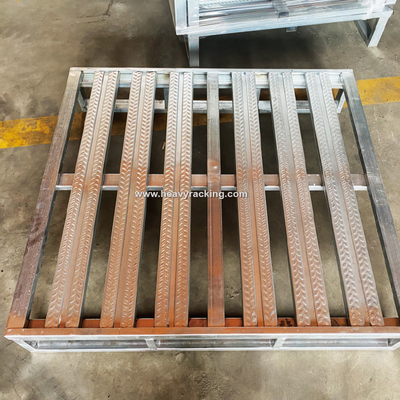 Pallets de aço galvanizado Pallets de ferro Pallets de metal
