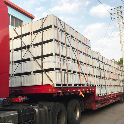Caixa de paletes de aço para paletes de metal ASRS Container de paletes de ferro