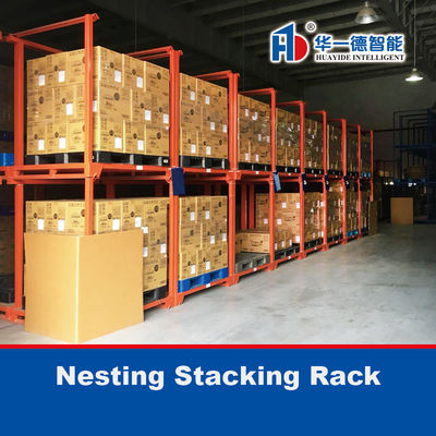 Nesting Stacking Rack de empilhamento dobrável
