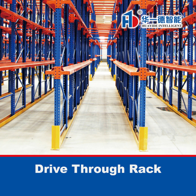 Drive Through Rack Heavy Duty Pallet Rack Drive em prateleiras