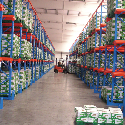 Drive Through Rack Heavy Duty Pallet Rack Drive em prateleiras