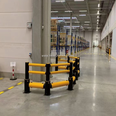 Tipo combinado Barreira flexível para pedestres Barreiras de protecção contra colisões Barreiras de segurança de armazém Tráfego