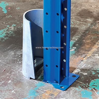 Protectores de rack vertical Protector de rack final Guarda de armazenamento Segurança Bollardo