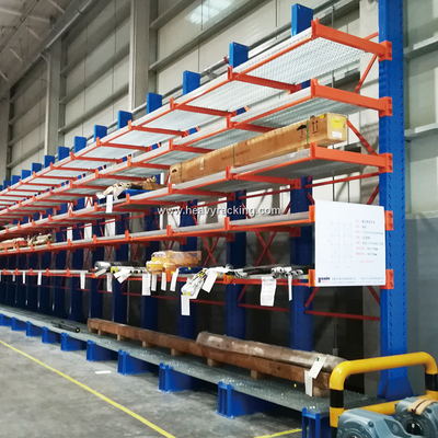 Cantilever Rack para produtos longos Cantilever Rack de armazenamento de lado único ou duplo
