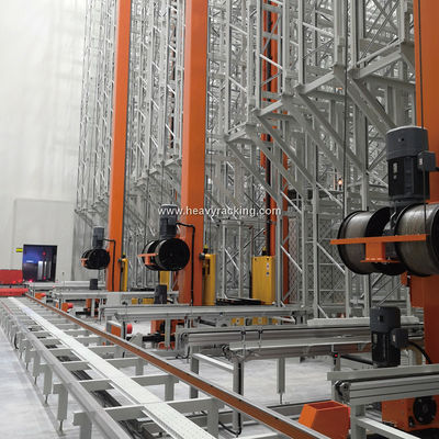 Armazenamento a frio Armazém Pallet Stacker Crane ASRS Centro de Logística Sistema automático de armazenamento e recuperação