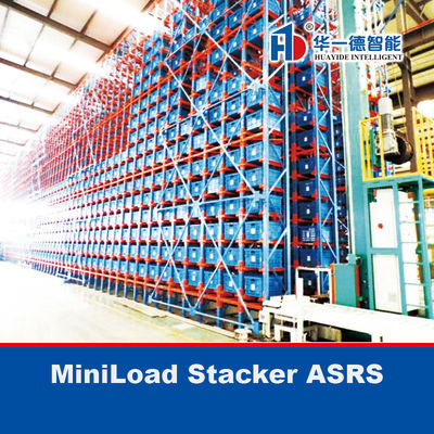 MiniLoad Stacker Crane ASRS Material Box Stacker Crane Sistema Automático de Armazenamento e Recuperação