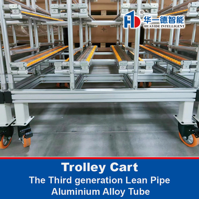 Carrinho de mão A terceira geração Lean Pipe Alumínio Alloy Pipe Alumínio Metal Tube