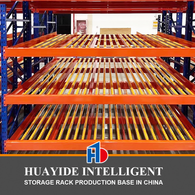 A24: Cartão de rack de fluxo de gravidade de rolos Racking rolos transportadores racks com rolos de liga de alumínio