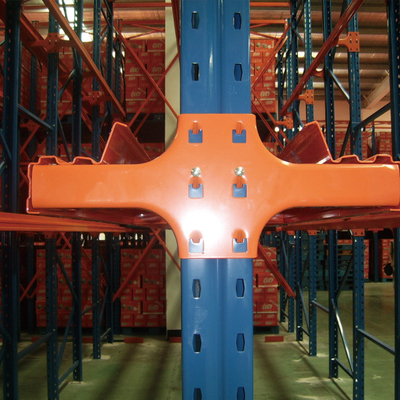 A22: Conduzir no rack Conduzir através do racking Rack de armazenamento do armazém
