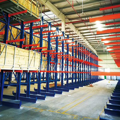 A05: Estante de cantilever para produtos longos e materiais de rolos