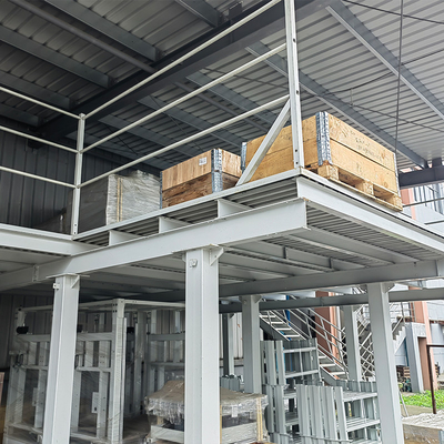 A21: Plataforma Mezzanine Floor Plataforma Estrutura de aço Plataforma de aço Plataforma Mezzanine Building