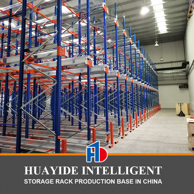 A17: Radio Shuttle Pallet Racking Pallet Runner Rack Armazém Rack de armazenamento