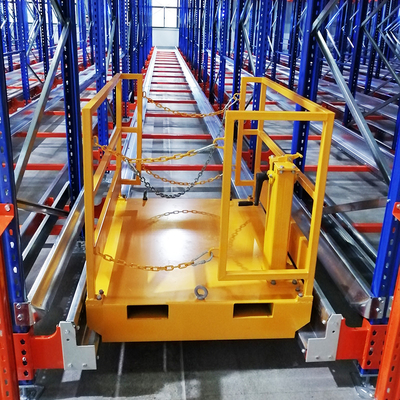 A17: Radio Shuttle Pallet Racking Pallet Runner Rack Armazém Rack de armazenamento