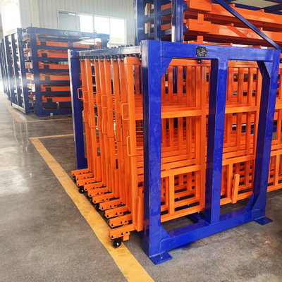 Folhas de rolamento verticais Estante Folhas de metal Estante de armazenamento Estante de gaveta