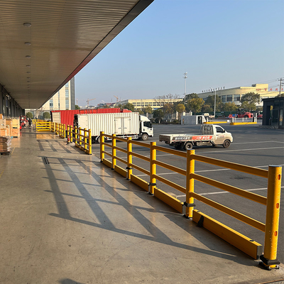 Plataforma de armazém Protector Barreira de segurança anti-colisão Barreiras de proteção Porta deslizante