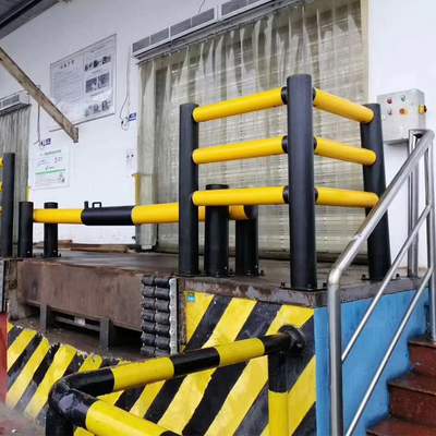 Plataforma de armazém Protector Barreira de segurança anti-colisão Barreiras de proteção Porta deslizante