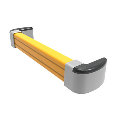 A46: Protector de extremidade do rack Barreira de segurança Armazém Retalhos flexíveis anti-colisão