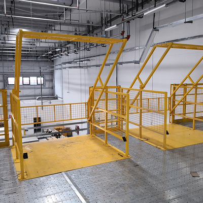 B02: Armazéns de mezzanine Meia-armazém de mezzanine Armazém de mezzanine de vários níveis Sistema de mezzanine metálico