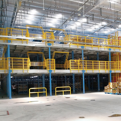 B02: Armazéns de mezzanine Meia-armazém de mezzanine Armazém de mezzanine de vários níveis Sistema de mezzanine metálico