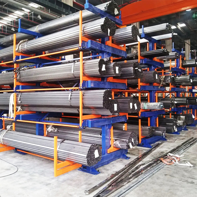 A30 Eletricidade Telescópica Cantilever Rack para armazenamento de tubos Roll Out Cantilever Racking