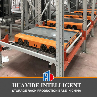 B13 ASRS Sistema de transporte de quatro vias Automatização superior de carga pesada Armazém de armazenamento Armazém de transporte de aço