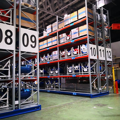 B13 Sistema automático de armazenamento de paletes móveis elétricos de carga pesada